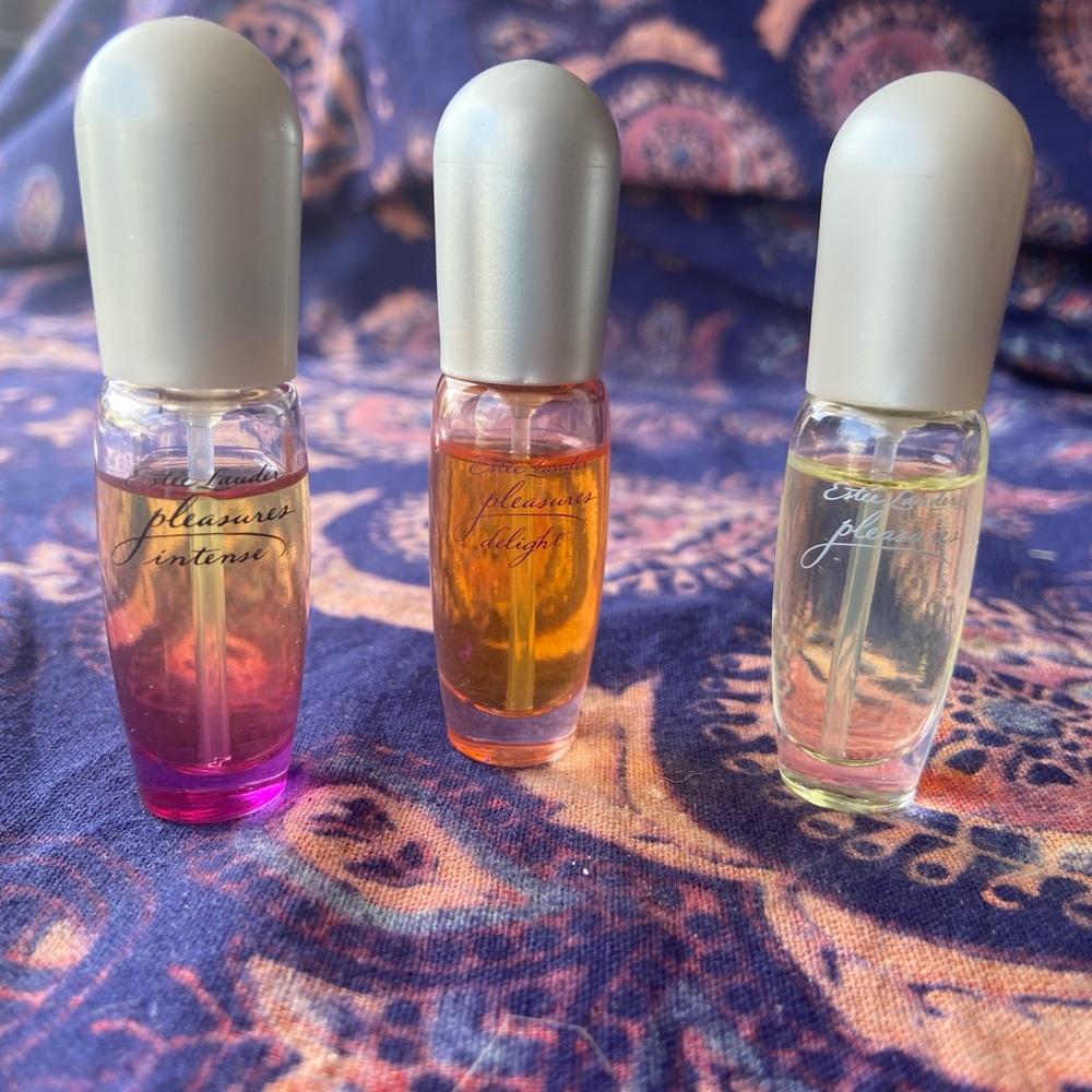 Estée Lauder Pleasures Mini Perfume Set, Amazing Grace Ballet Rose and others